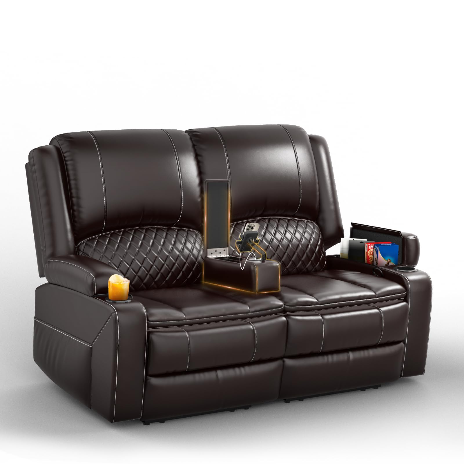 Yolsali Loveseat Recliner Sofa