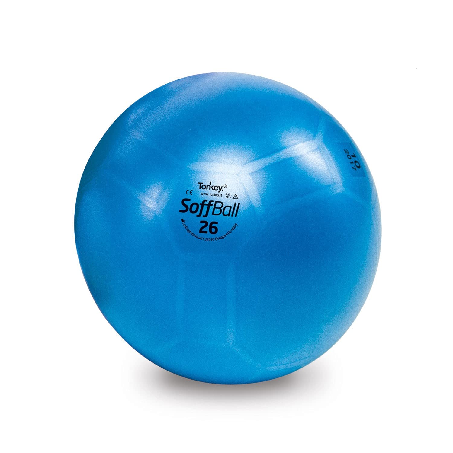 Pezzi Soffball Maxafe - Pallone da ginnastica per fitness, 26 cm, colore: Blu