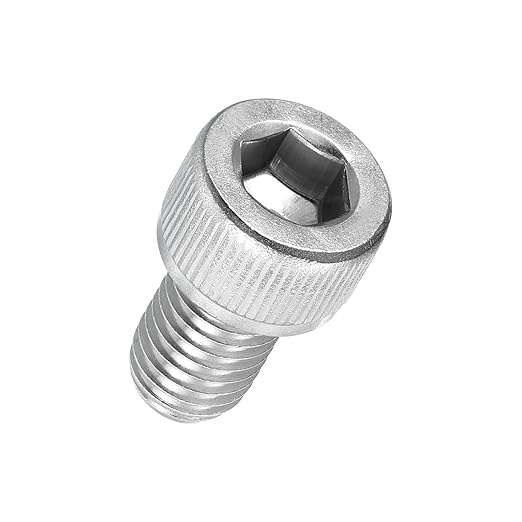 Kozelo 10pcs Socket Head Cap Screws - [M10-1.5 x 16mm] 304 Stainless Steel Allen Socket Drive for Electrical Motor 3D Printing Fan Engine Replacement Use, Silver