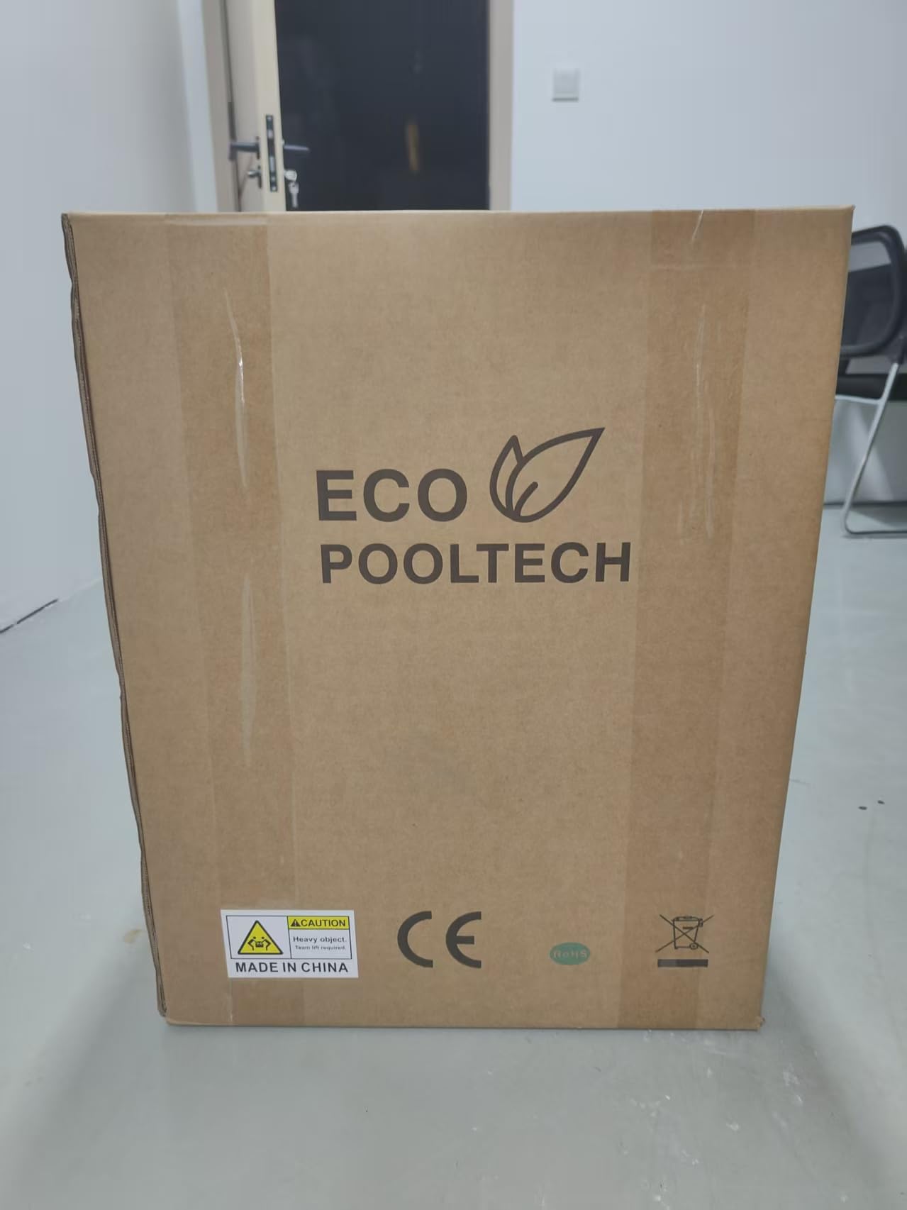 ECOPOOLTECH Bomba de calor Inverter 6 KW Hasta 50 m³ compresor Turbo X Ultra intercambiador de titanio Para Agua Salada Plug & Play