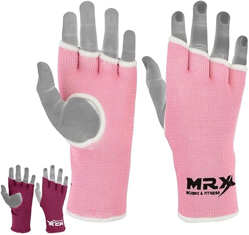 MRX - Guantes interiores de boxeo para mujer, vendajes de MMA, puños y manoplas protectoras