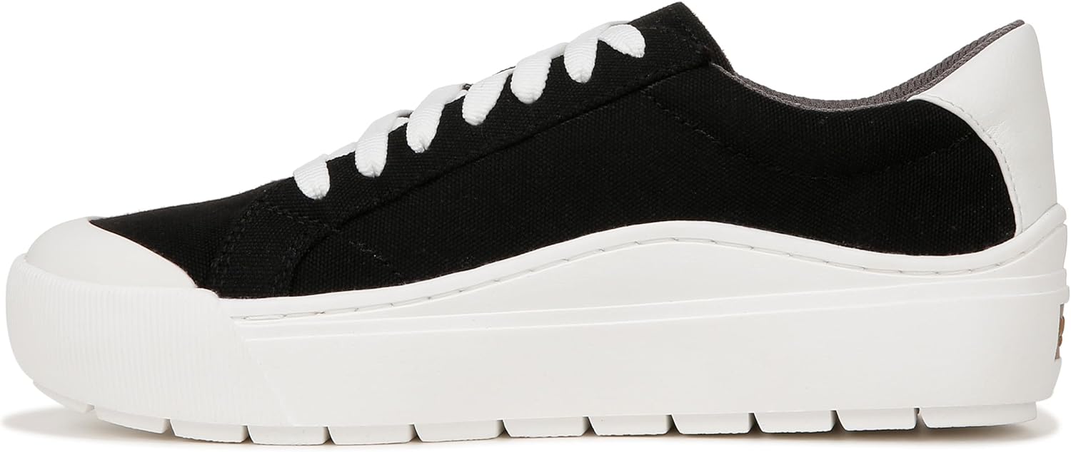 Dr. Scholl's Womens Time Off Sneaker Black Canvas 7.5 M - Image 9