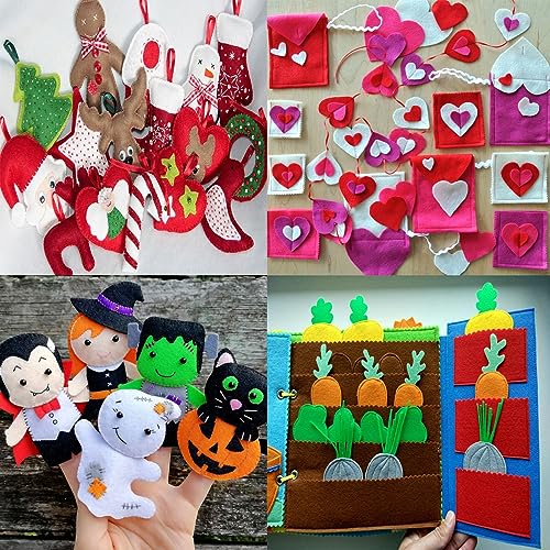 Premium Black Acrylic Felt Sheet - 72" x 36" - Versatile 1.6mm Thick Soft Fabric for DIY Arts, Crafts, Padding, and Cushions 6 Premium Black Acrylic Felt Sheet - 72" x 36" - Versatile 1.6mm Thick Soft Fabric for DIY Arts, Crafts, Padding, and Cushions - Image 5