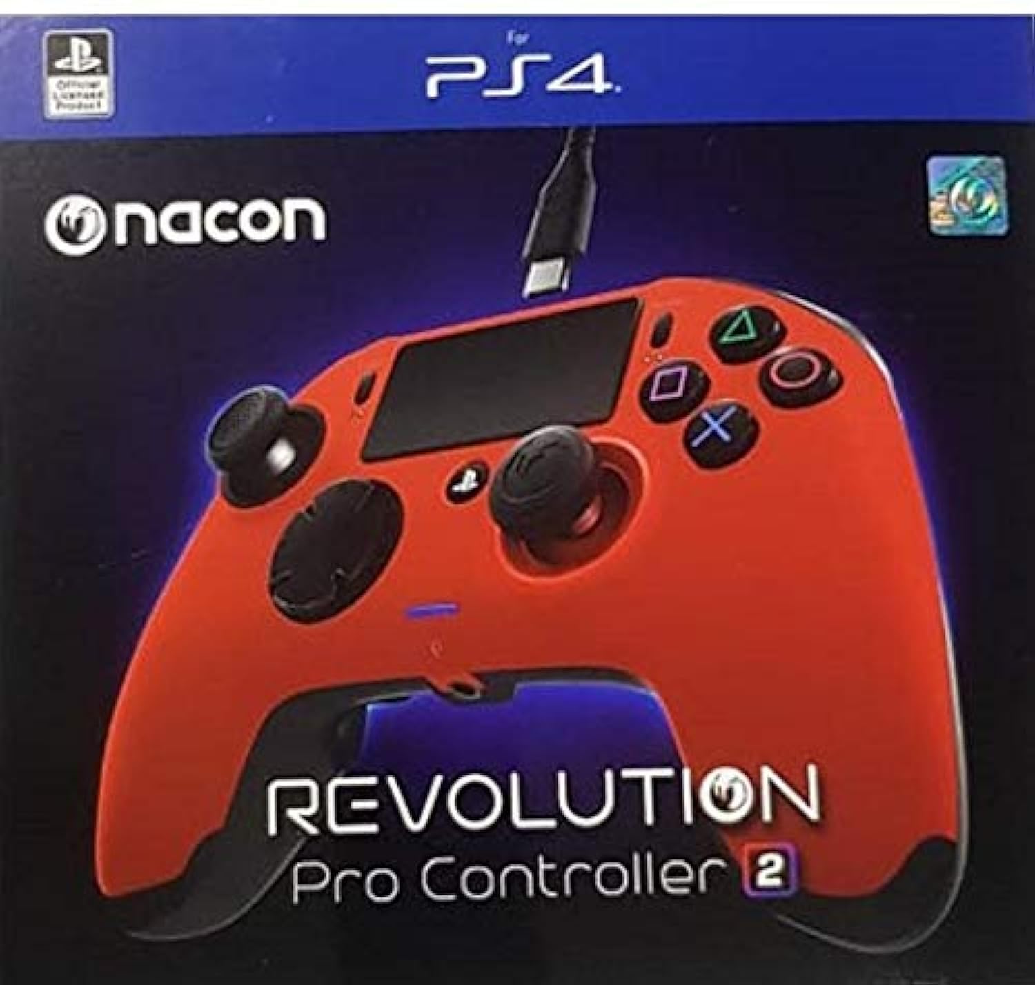 Nacon Ps4 Revolution Pro Controller 2 - Red: Buy Online at Best