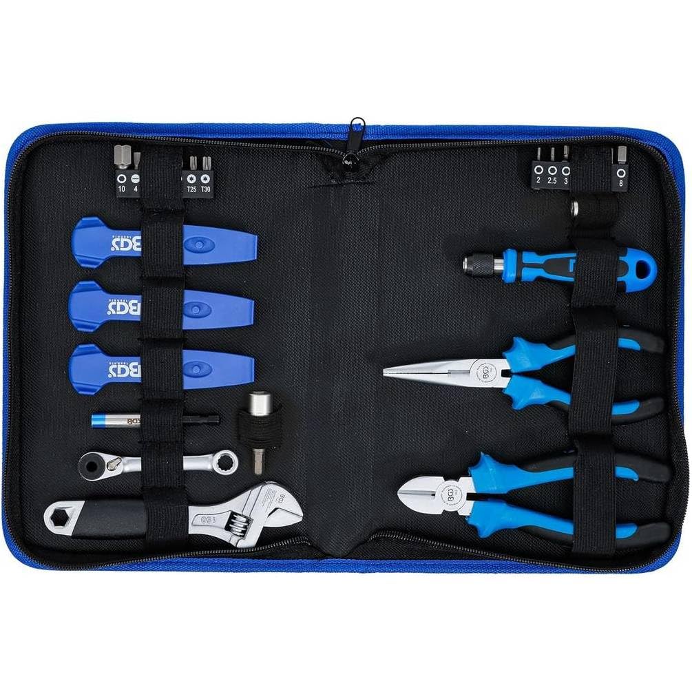 Juego de herramientas para bicicletas, 26 unidades, kit completo y versátil, reparaciones fáciles y rápidas - D-Work