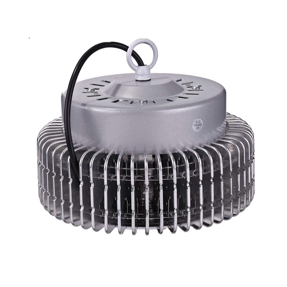 Jandei - x6 Pack Lámpara Industrial LED 200W, 20.000 LM, Taller, Naves Industriales, Gimnasios Altos, Almacén. Campana Foco Led Industrial, Luz Blanco Frío 6000K