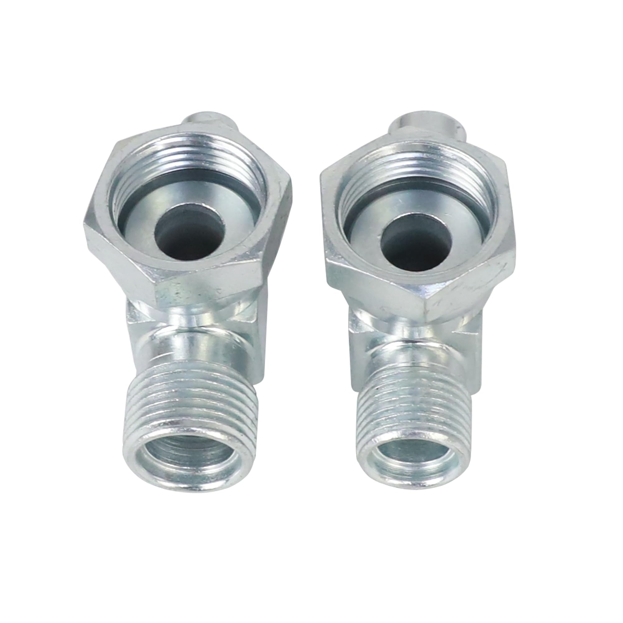Kit de raccords de compresseur AC #8 et #10 mâle vers tête rotolock 1"-14 avec valve de pression R134a 16 mm/13 mm pour compresseur SD Tecumseh et York