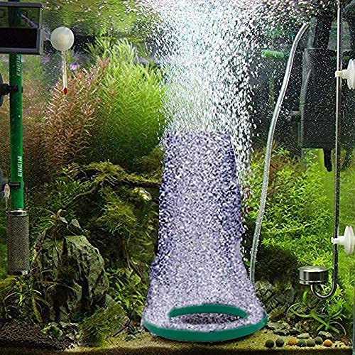 Venus Aqua 5 inch Round Shape Aquarium Air Stone, Bubble Stone Fish Tank Oxygen Stone Deep Dissolving Oxygen Diffuser for Aquarium Fish Tank (Pack of 2 Air Stone) (B099X2FG61) Amazon Price History, Amazon Price Tracker