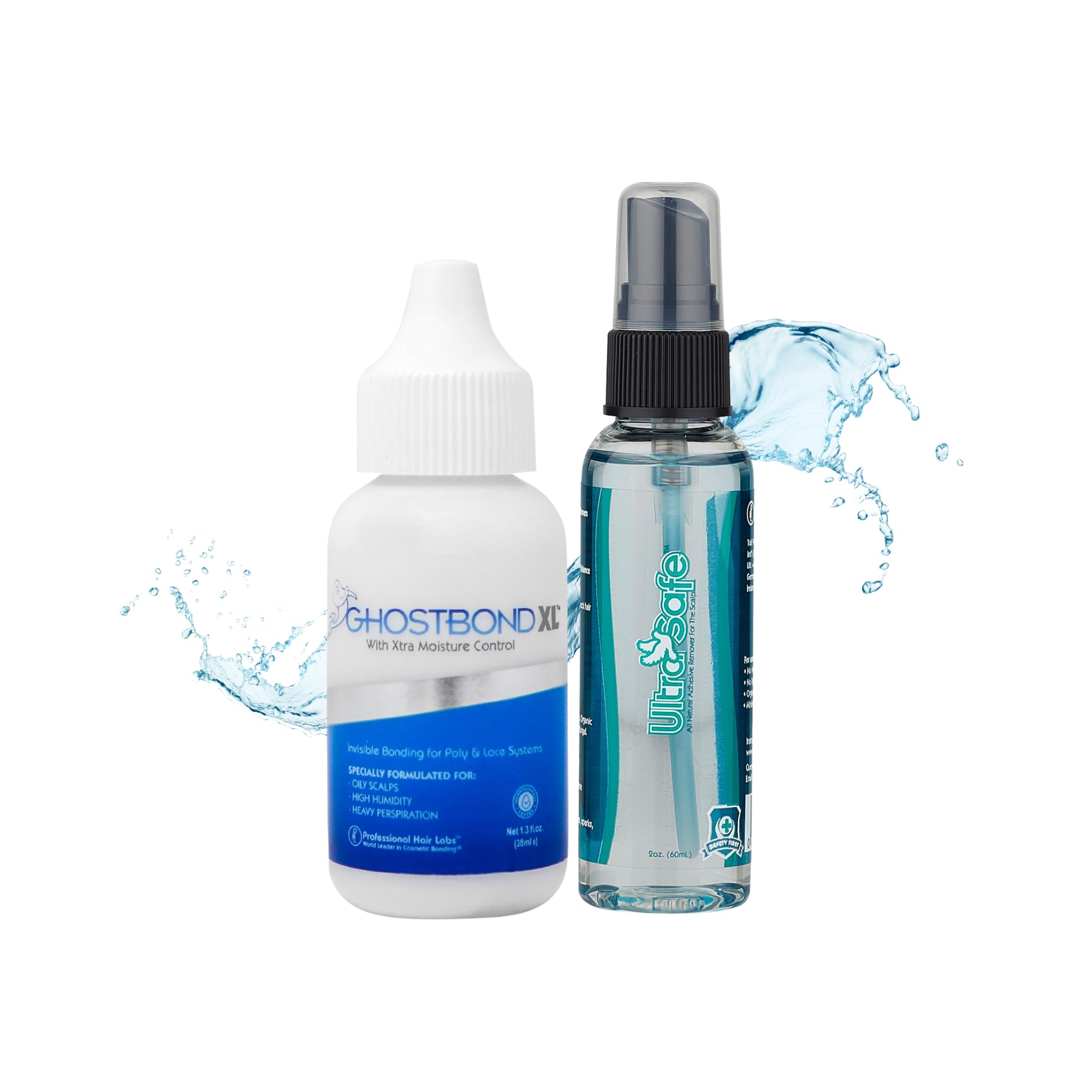 GHOSTBOND XL Adhesive and Ultra Safe Remover Set for Lace Wigs