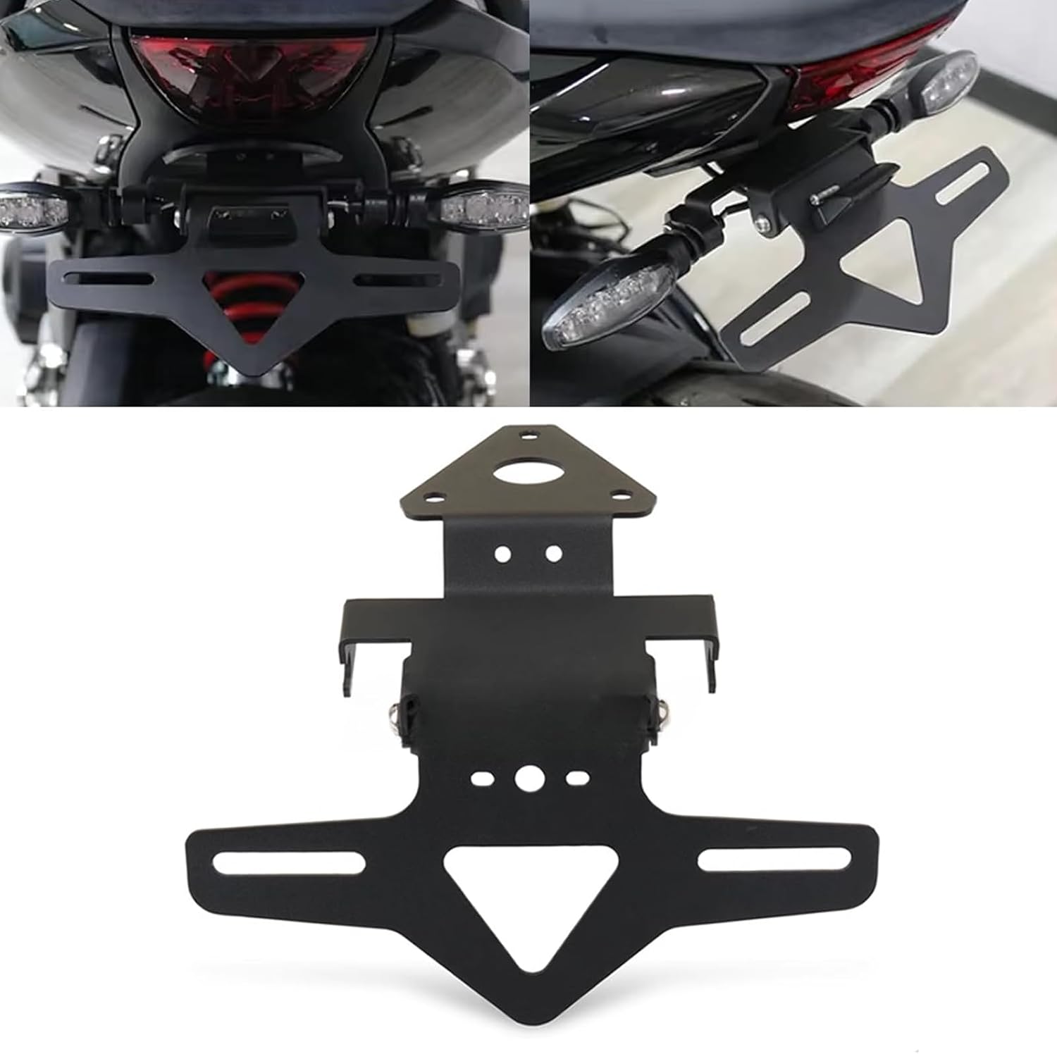 for Day.Tona 660 Day.Tona 660 2026 2025 2024 Accessories Short Tail License Plate Frame Motorcycle License Plate Frame Mudguard Remover Rear License Plate Turn Signal Mount