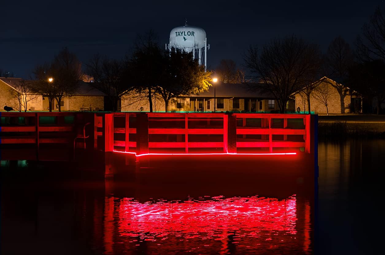 Green Blob Outdoors Pimp My Dock DIY Multi-Color Color Changing Premium LED Under Dock Lighting Kit IP68 Completely Waterproof