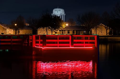 Vista 13 de Green Blob Outdoors Kit de luces LED multicolor Pimp My Dock para bricolaje, 15,000 lúmenes, kit de iluminación LED debajo del muelle SMD5630 IP68