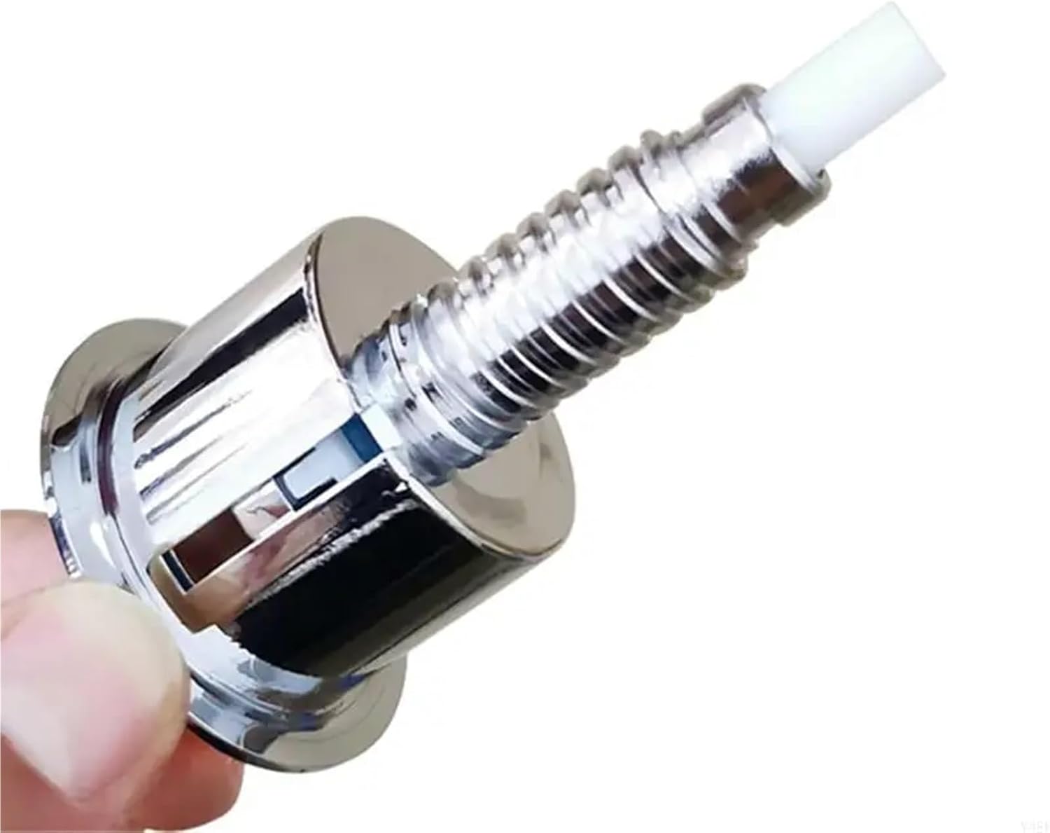 Toilet Tank Push Button 3Pcs Toilet Dual Flush Oval-shape Push Button Electroplating Water Tanks Push Water Saving Rod Bathroom Accessories