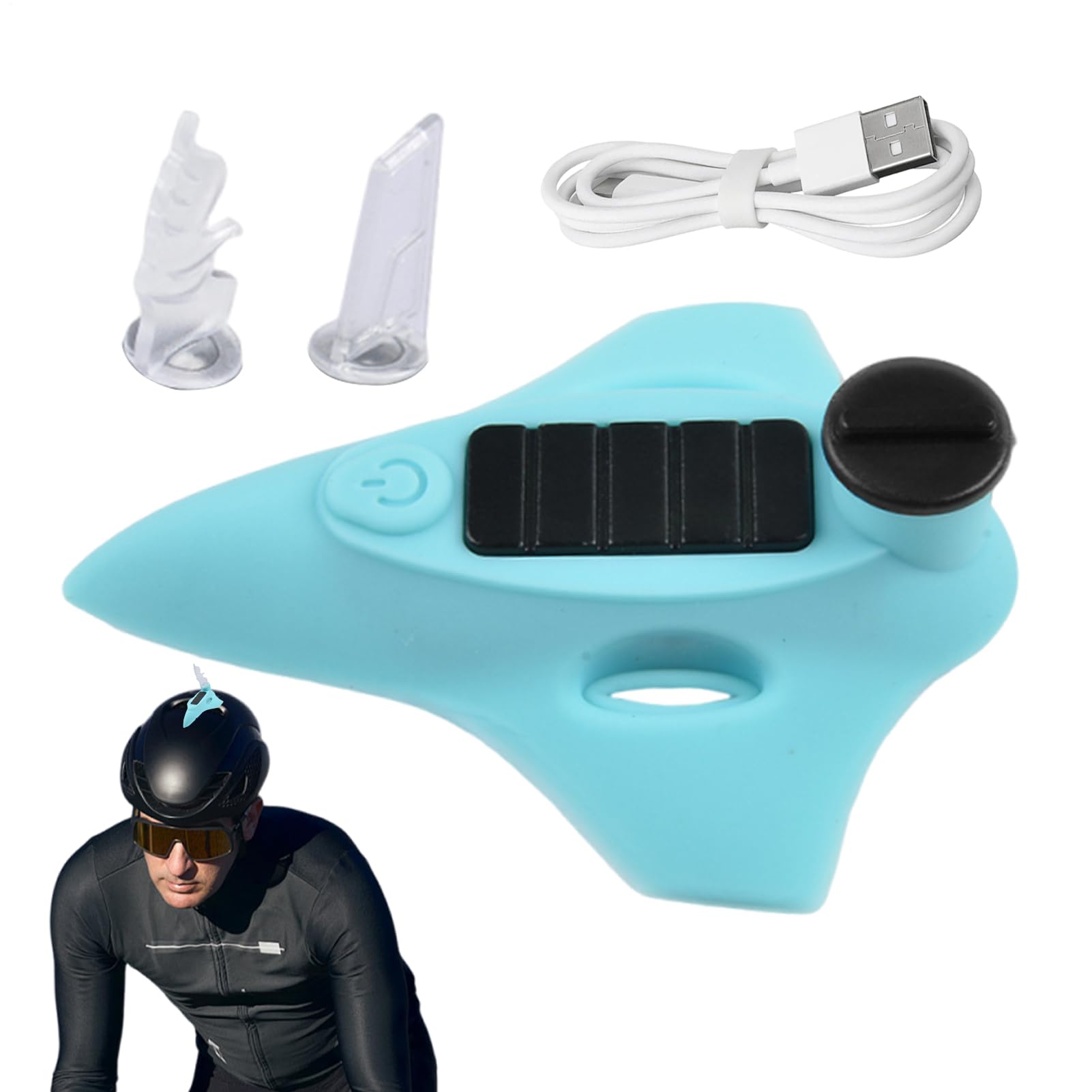 Motorcycle Hat Lights | Led Safety Warning Helmet Lights | Bright Lamp Warning Accessories Lightweight Lighting for Dirtbike Adventure Riding Scooter Night ATV