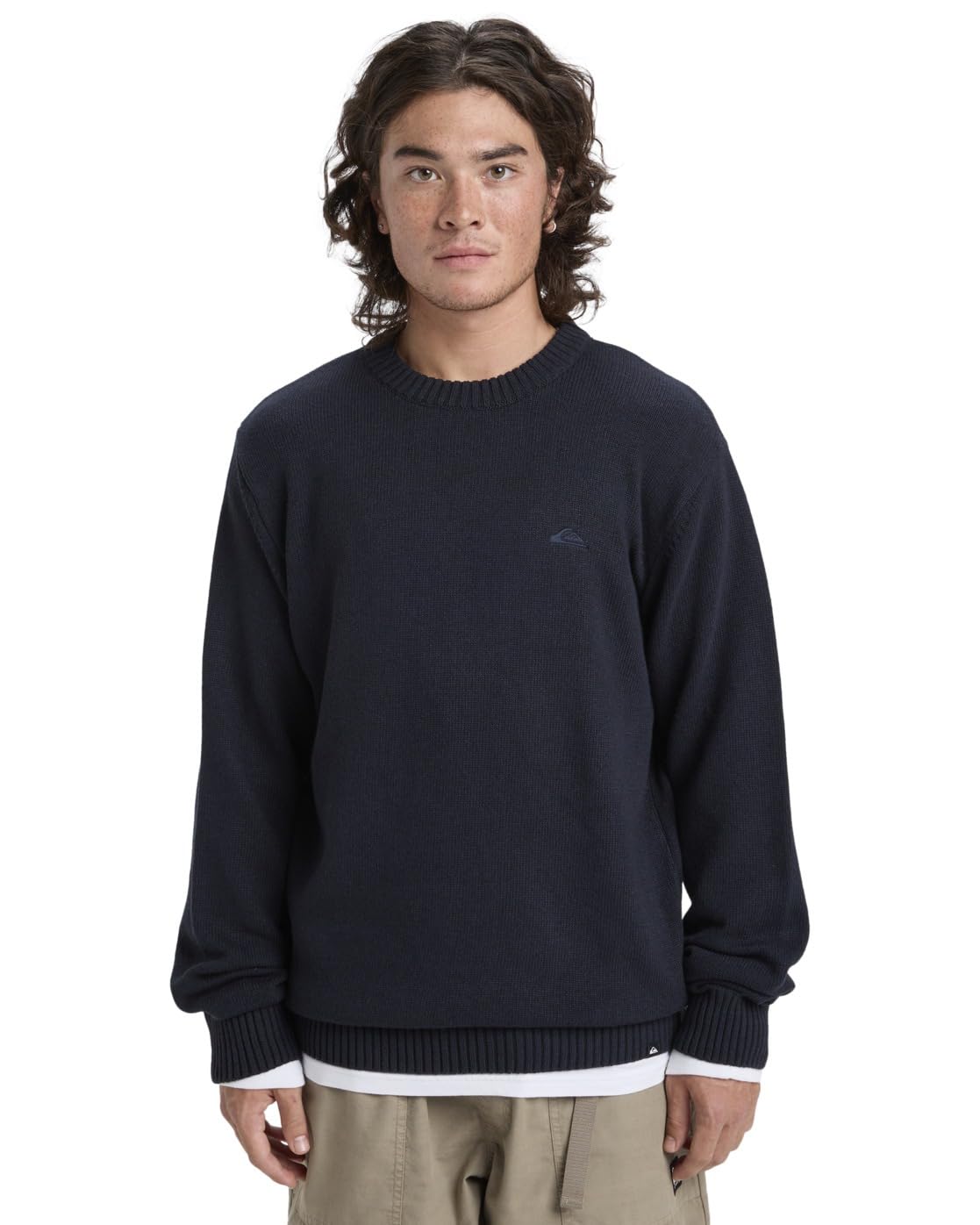 Quiksilver Jumper SALT WATER SWEATER Mens Black XXL