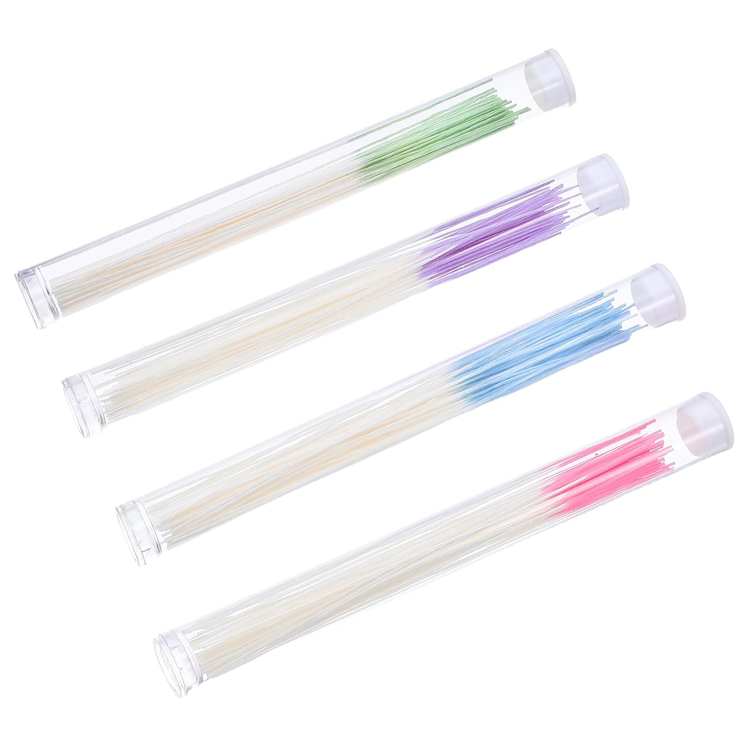 SEWACC Ear Piercing Cleaning Floss 60pcs Disposable Piercing Aftercare Thread Kit for Men Women Earring Hole Cleaner with 4 Colors Suitable for Pierced Ear Hygiene
