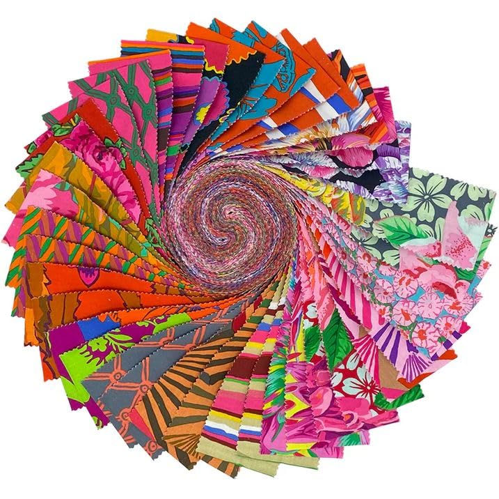 Jelly Roll - KF Collective February 2026 Warm FreeSpirit 40pc Design Roll 2.5" Strips Roll-Up Bundle Quilter's Cotton Fabric Precuts (FB4DRGP.FEB26WARM) M204.44