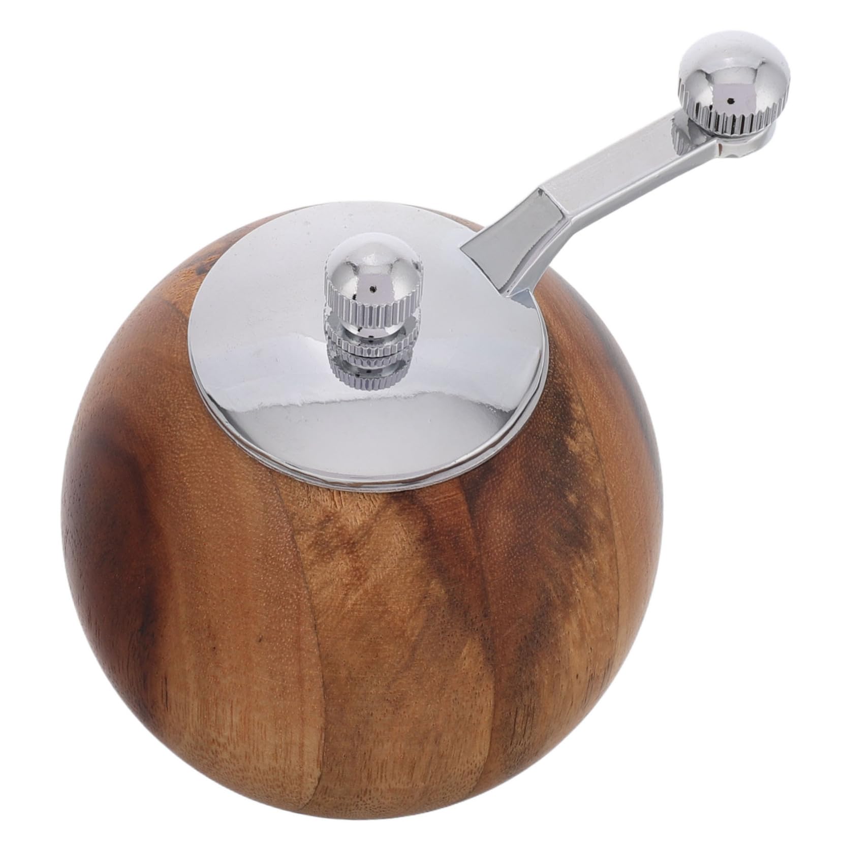 ibasenice Hand Pepper Grinder Refillable Mini Manual Spice Grinder for Fine Powder Portable for Camping