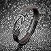 Inspirational Gifts for Men Brown Leather Bracelet for Men Forever Linked Together Braided Cuff Bracelet Infinity Black Knot Hand-woven Bracelets for Men Him Always Remember You're Braver 9inches