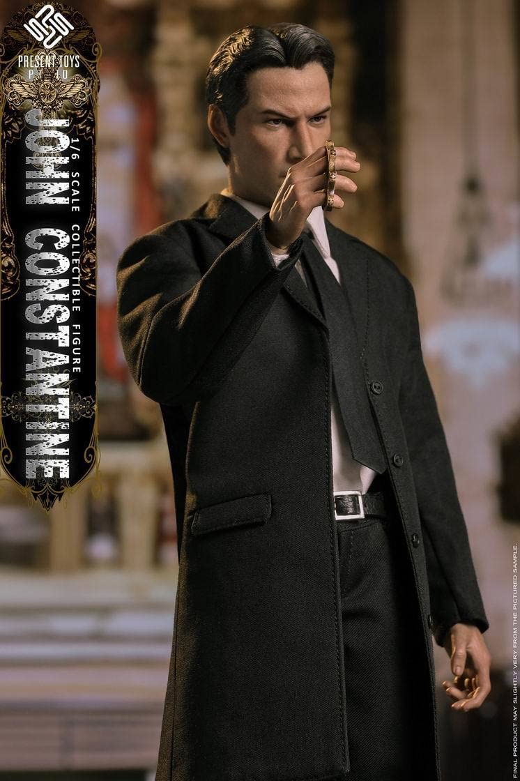 Amazon | PRESENT TOYS 1/6 コンスタンティン キアヌ・リーブス 風 未