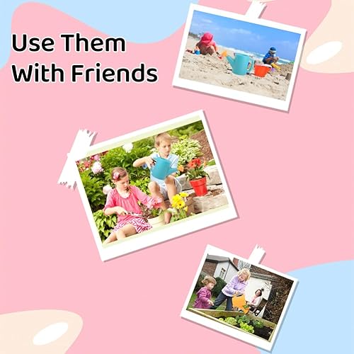 Miniatura 5 de Regadera para plantas de interior, 3 piezas pequeñas y lindas de plástico para niños, juego de regaderas para plantas de casa, jardín, flores,