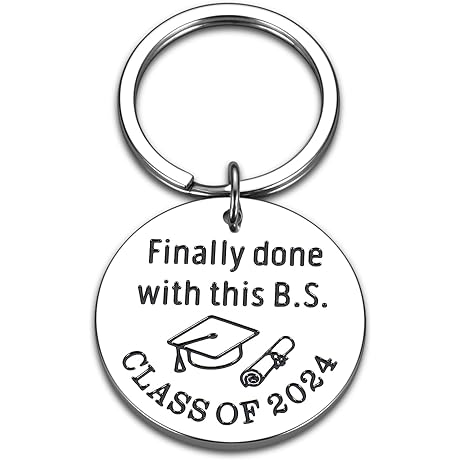 Class of 2024 Graduation Keychain: The Perfect Grad Gift