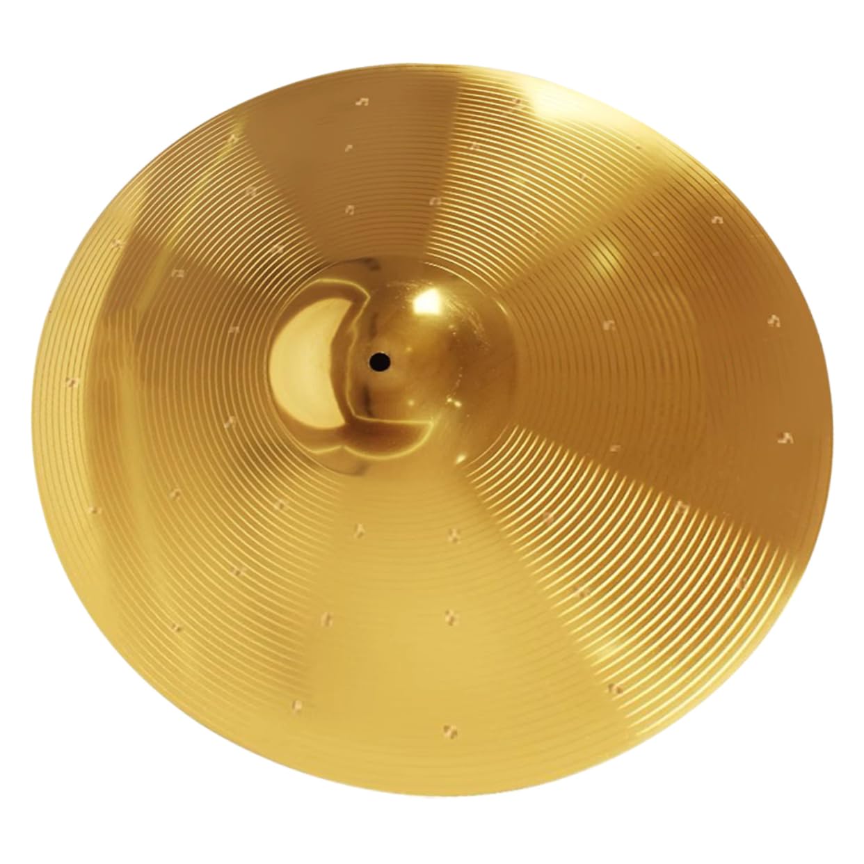 CIMAXIC Professional Alloy Brass Drum Hi Hat Cymbals Replacement Set Jazz Drum Hardware