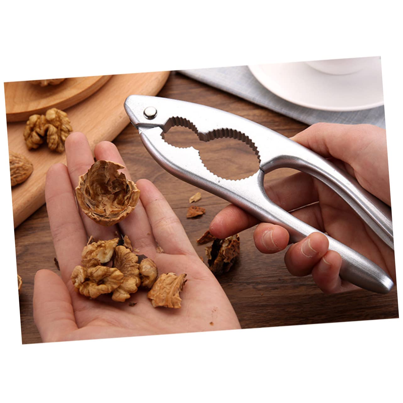 Abrebotellas con Forma de ala de Vino, sacacorchos, pelador de nueces pecanas Multifuncional, Cascanueces, Herramienta de Cocina, alicates para mariscos y nueces