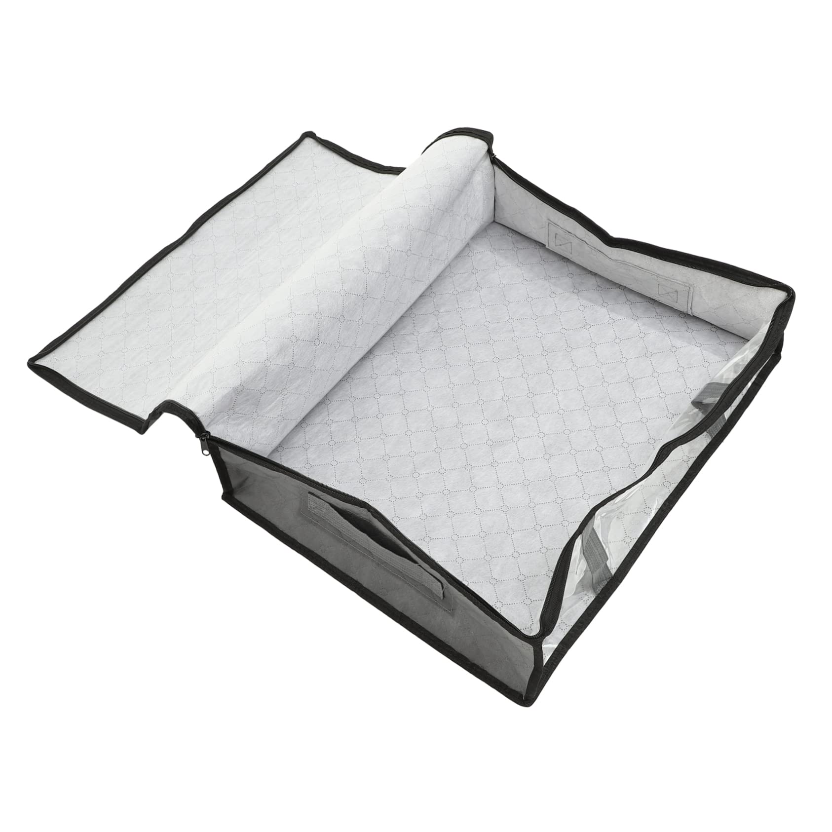 ABOOFAN Bolsa de Almacenamiento Cremallera Debajo Cama de Gran Capacidad, No Tejida Organizador para Ropa y Mantas en Armario o Dormitorio
