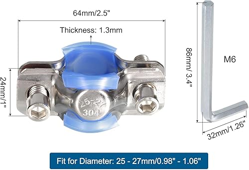 Miniatura 3 de uxcell Juego de reparación de 3 piezas para silla de oficina con almohadillas de cuero, llave inglesa para silla de oficina en casa, silla de