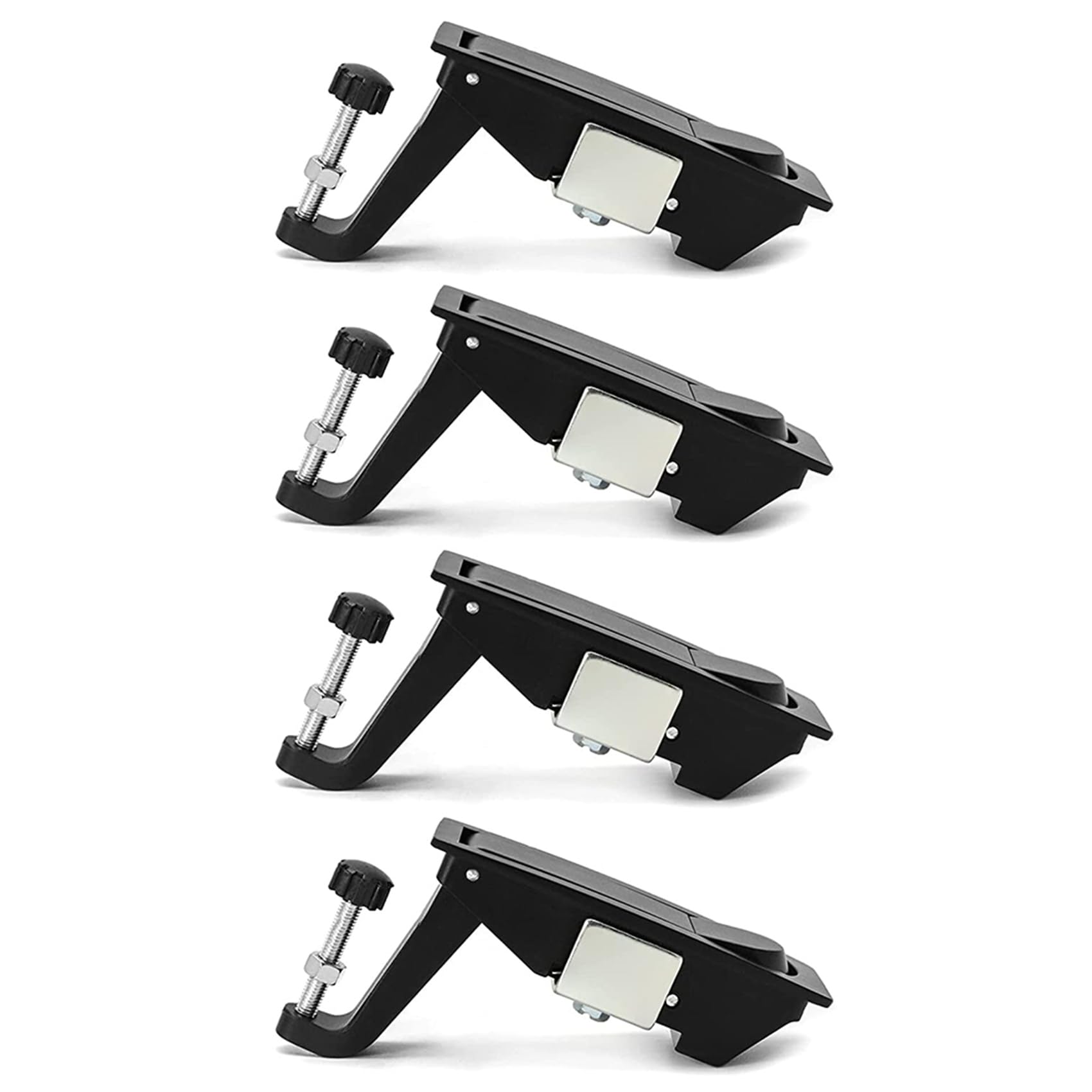 16 chiusure a compressione in lega di zinco con chiusura a leva regolabile da 0,04 a 2,3 cm