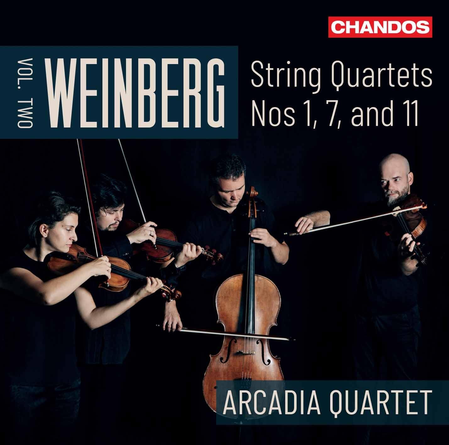 Mieczys?aw Weinberg: String Quartets Nos. 1, 7 & 11 (Vol. 2)