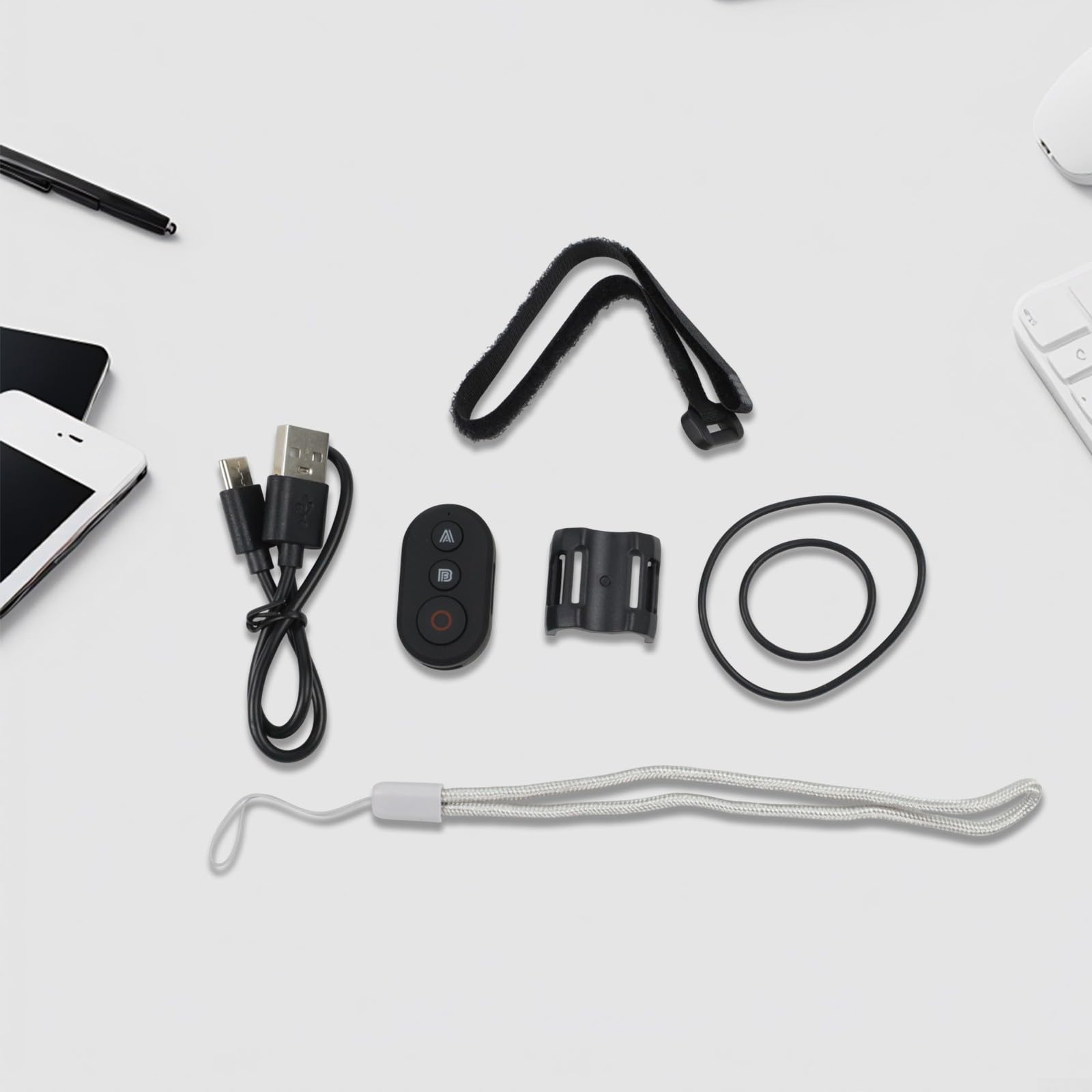 Télécommande Insta360 X5 X4 pour caméras d'action, ABS, sans fil, 8 x 5 x 3 cm