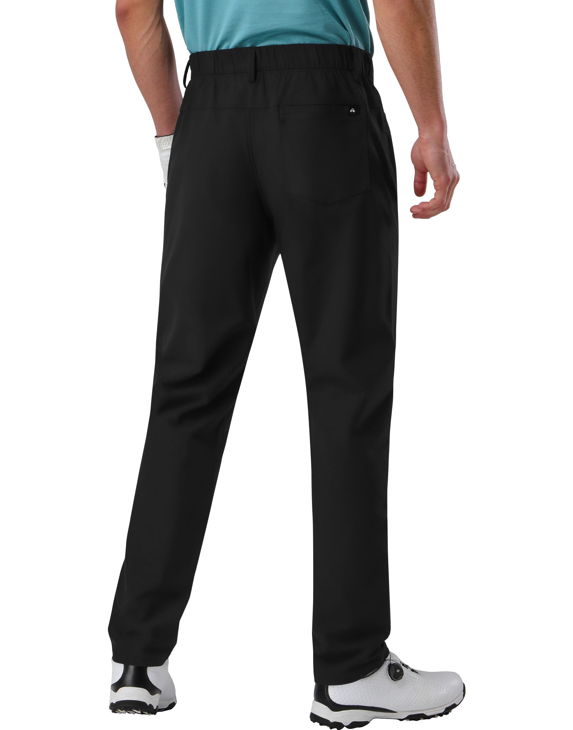 Pioneer Camp Pantalon de Golf Homme Extensible, Respirant, Taille élastique Long avec Poches fonctionnelles
