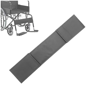 Wheelchairs Calf Support, Adjustable Leg Strap for Enhanced Comfort, Secure Fastening Design, Universal Fit for Daily Mobility Assistance, Durable Nylon Material in Black Colour, 1 Piece Included