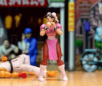 ストリートファイター フィギュア ストリートファイター チュンリー ピンク デラックス仕様