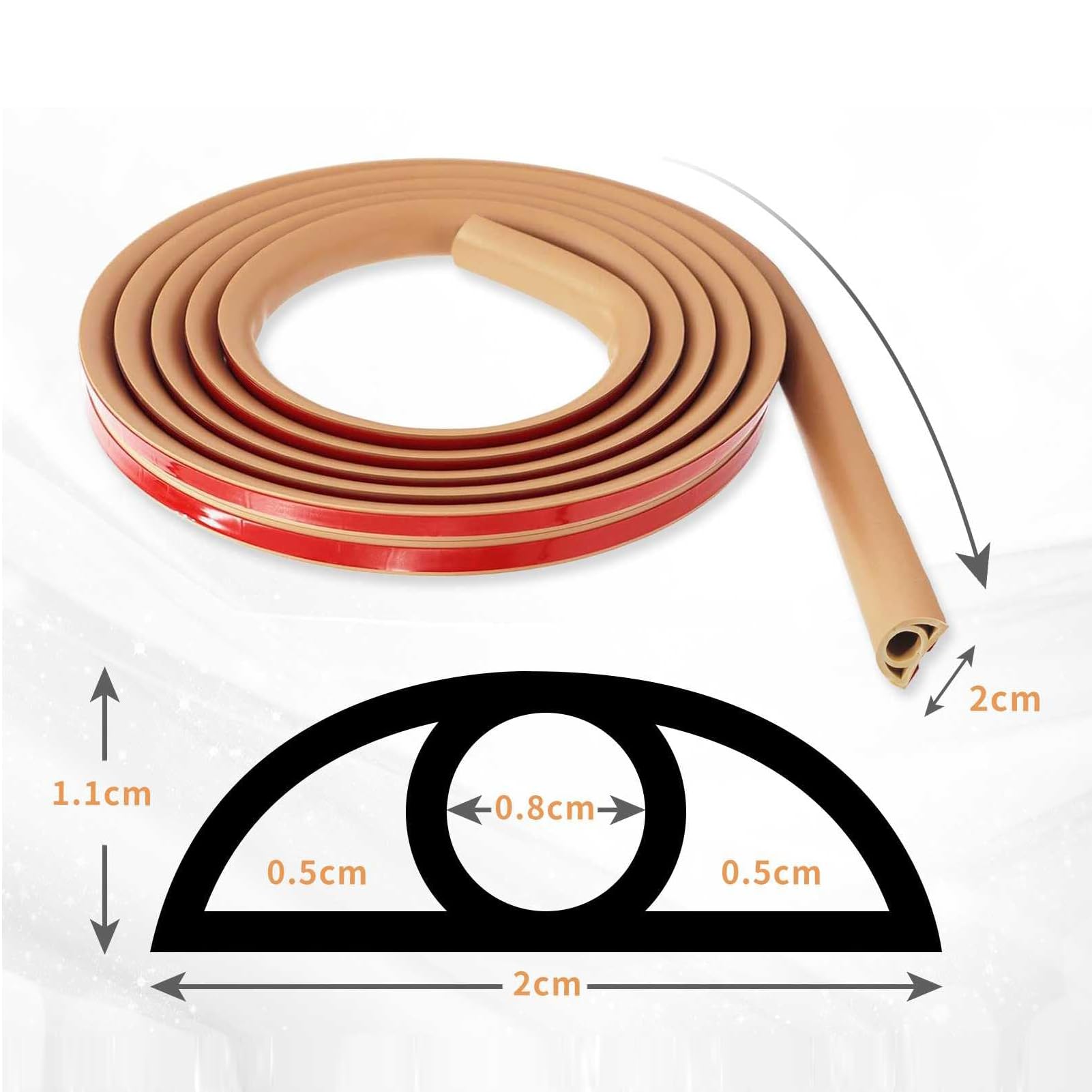 Cache-câble De Sol En PVC Souple Ignifuge - Autocollant - Pour Cacher Et Protéger Les Fils électriques - Longueurs De 1 à 10 M