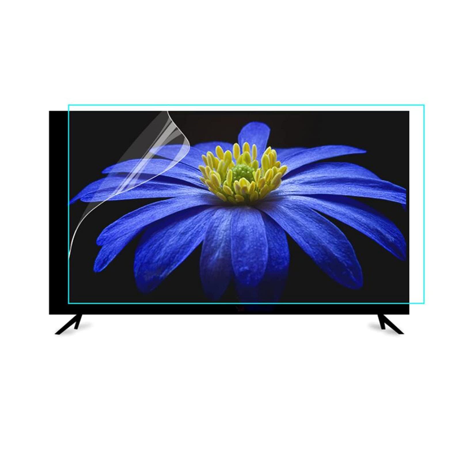 CHHD Anti Glare LCD Screen Protector Matte TV Protective Film Radiation Protection/Anti-Myopia Screen Filter Anti-Reflection Rate Up to 90% Reduce Eye Fatigue