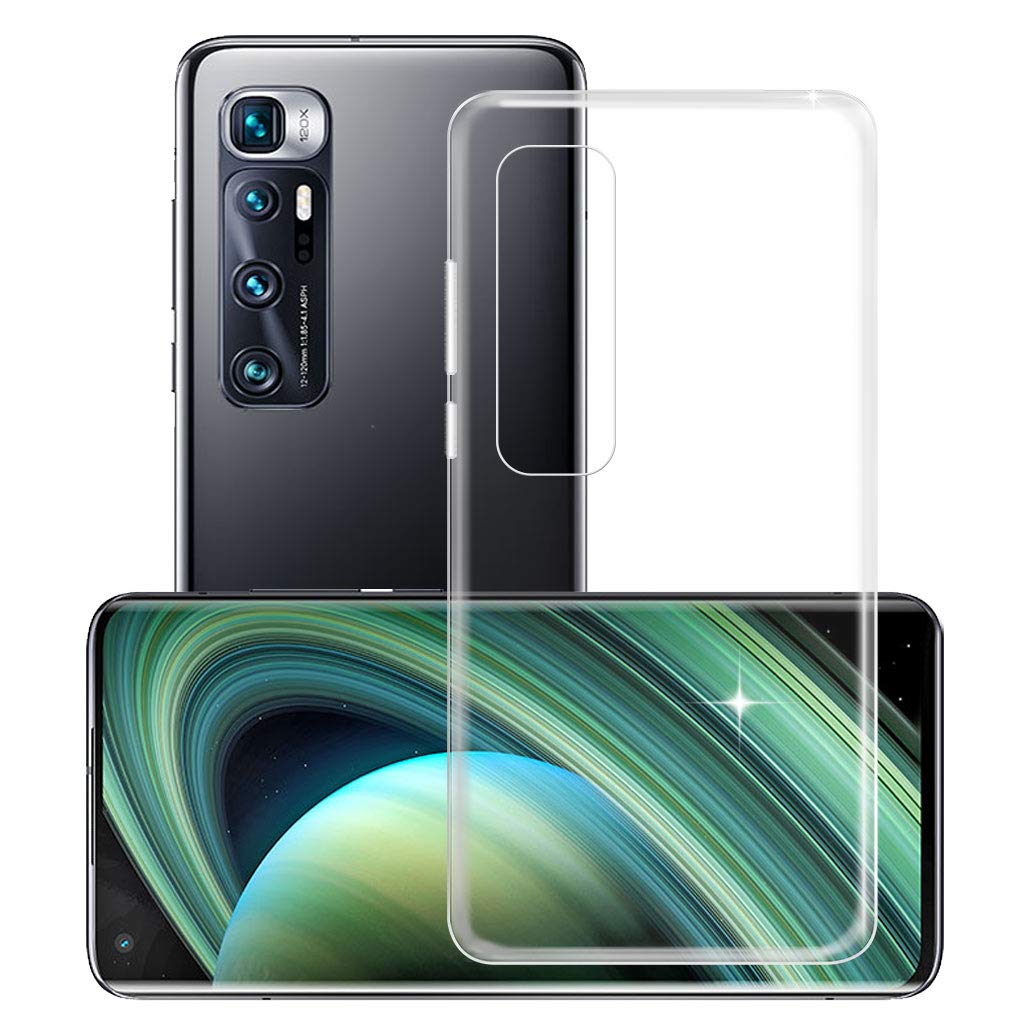 HHUAN Case for Xiaomi Mi 10 Ultra (6.67 inches), Transparent Soft