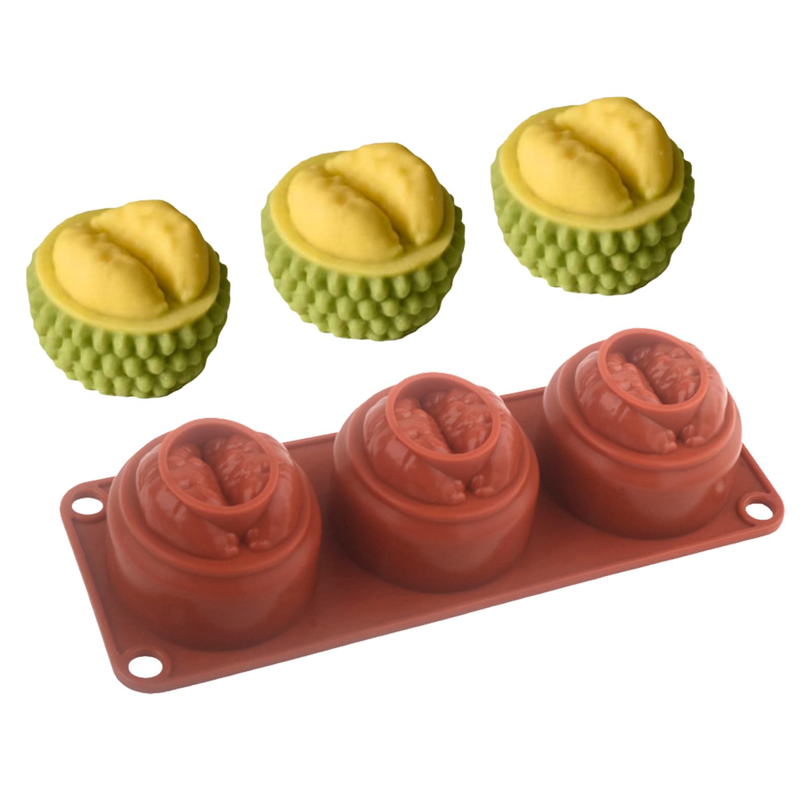 carotoe Capybaras/Durian Mousses Cake Molds Food Grade Silicone Chocolate Dessert Baking Family Gathering Bakeware French Dessert Silicone Molds