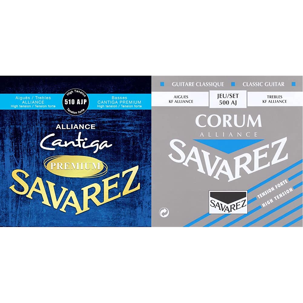 Savarez Set Di Corde Alliance Cantiga Premium Hard & Set Di Corde Alliance Corum Hard Tension