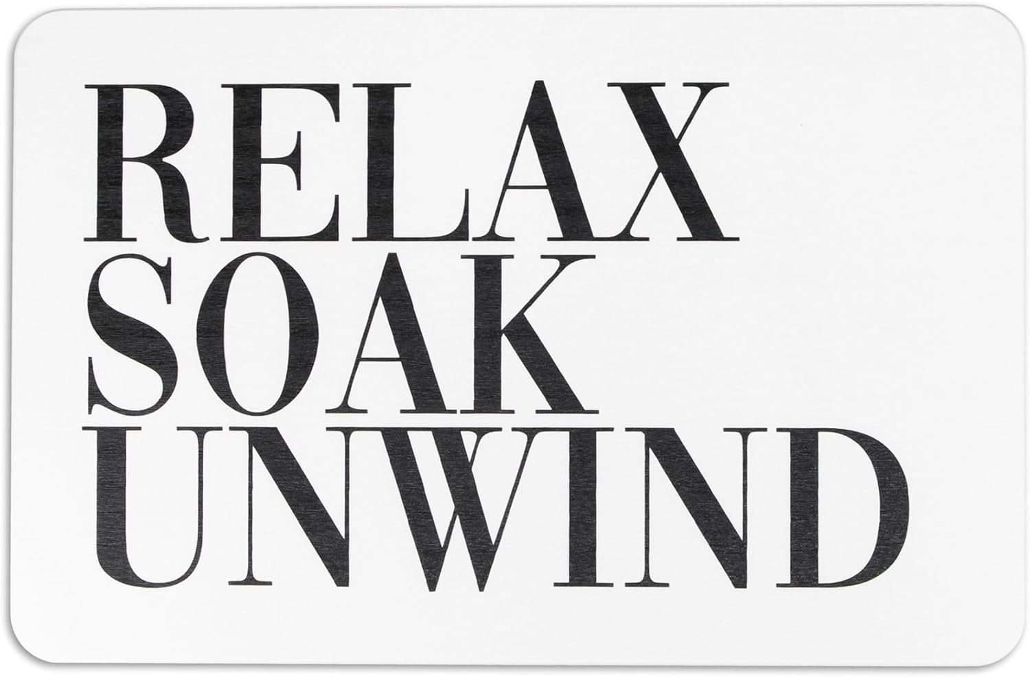 FloorPops x Artsy Mats Relax Soak Unwind Quick Dry Diatomite Non Slip Stone Bath Mat