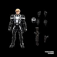 Vista 9 de Serie Marvel Legends Agente Venom (Flash Thompson), Figura de acción coleccionable de cómics retro a escala de 6 pulgadas
