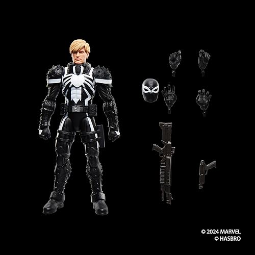 Miniatura 9 de Marvel Legends Series Agent Venom (Flash Thompson), Retro Comics Figura de acción coleccionable de 6 pulgadas