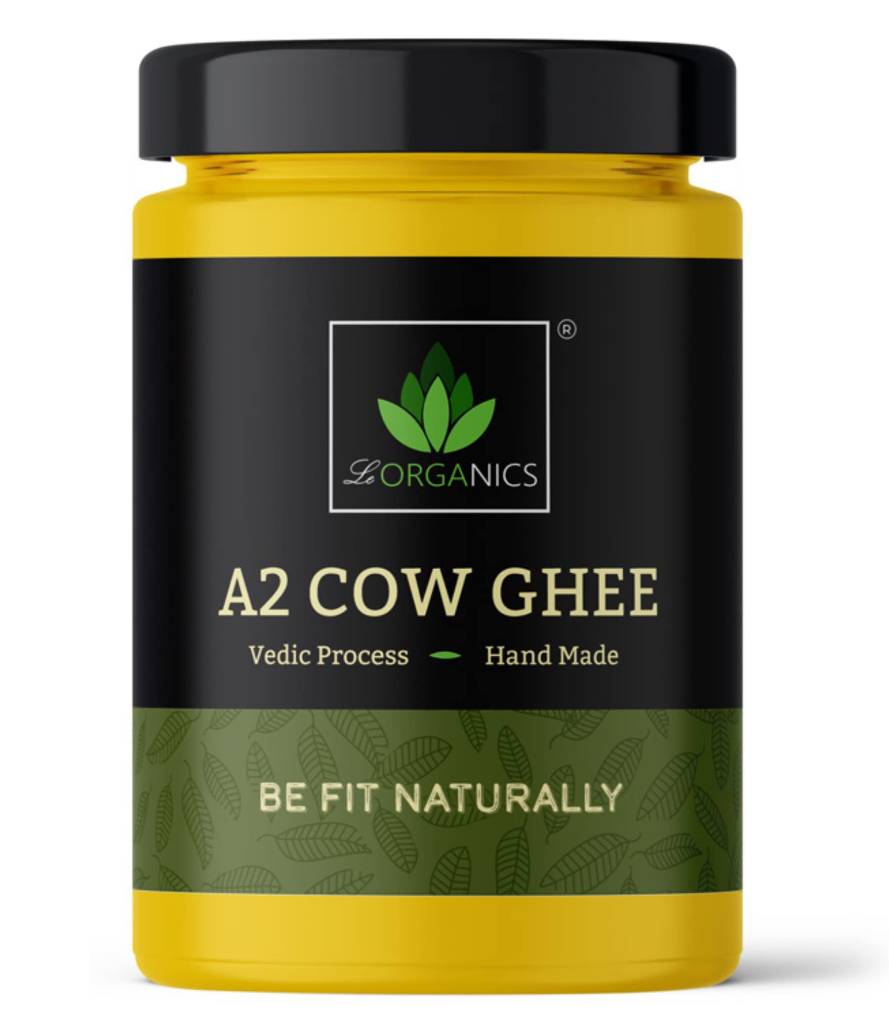Le OrganicsA2 Cow Ghee 500 ml | 5000 Year Old Vedic Bilona Method | Malai Madu Cow - Rarest Breed | Free Grazing Cows | GMO Free | Curd - Churned | Lab Certified