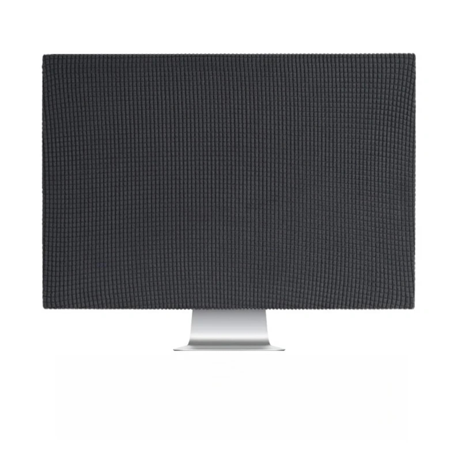 4pcs Dust Cover For 21.5 24 27 Inch Computer Monitor All-in-one Cloth Protective(Black)