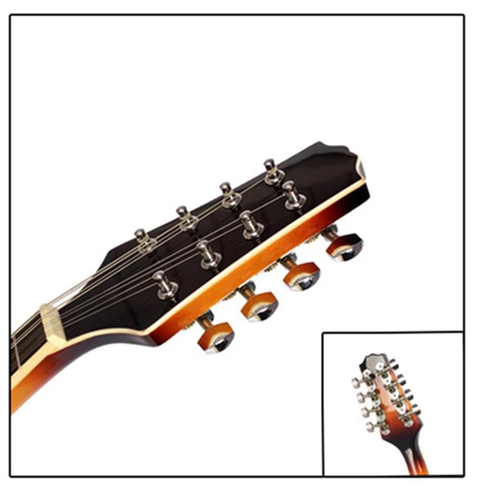 Amazon | マンドリン Aスタイル 8弦バスウッドマンドリン ローズ