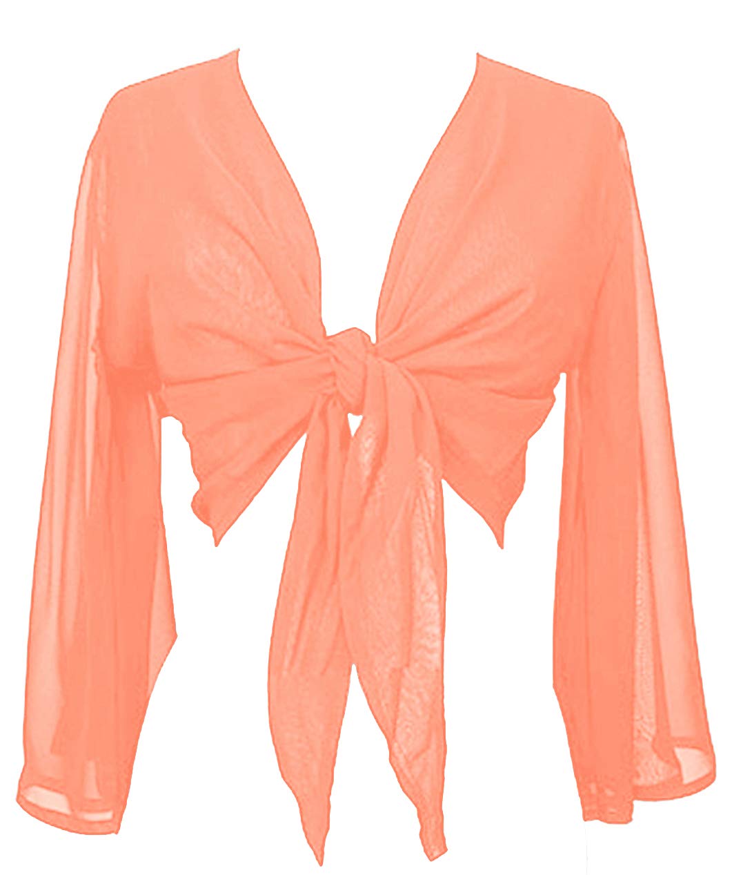 Indian TrendyIndian Trendy Women's Flair Wrap Tie Top Chiffon Choli Blouse Belly Dance Gypsy Bolero Shrugs Cardigan