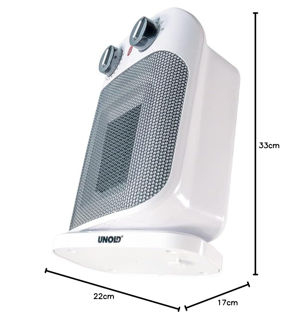 Unold Unol Keramik-Heizlüfter Bad IP21 Wh | 86460