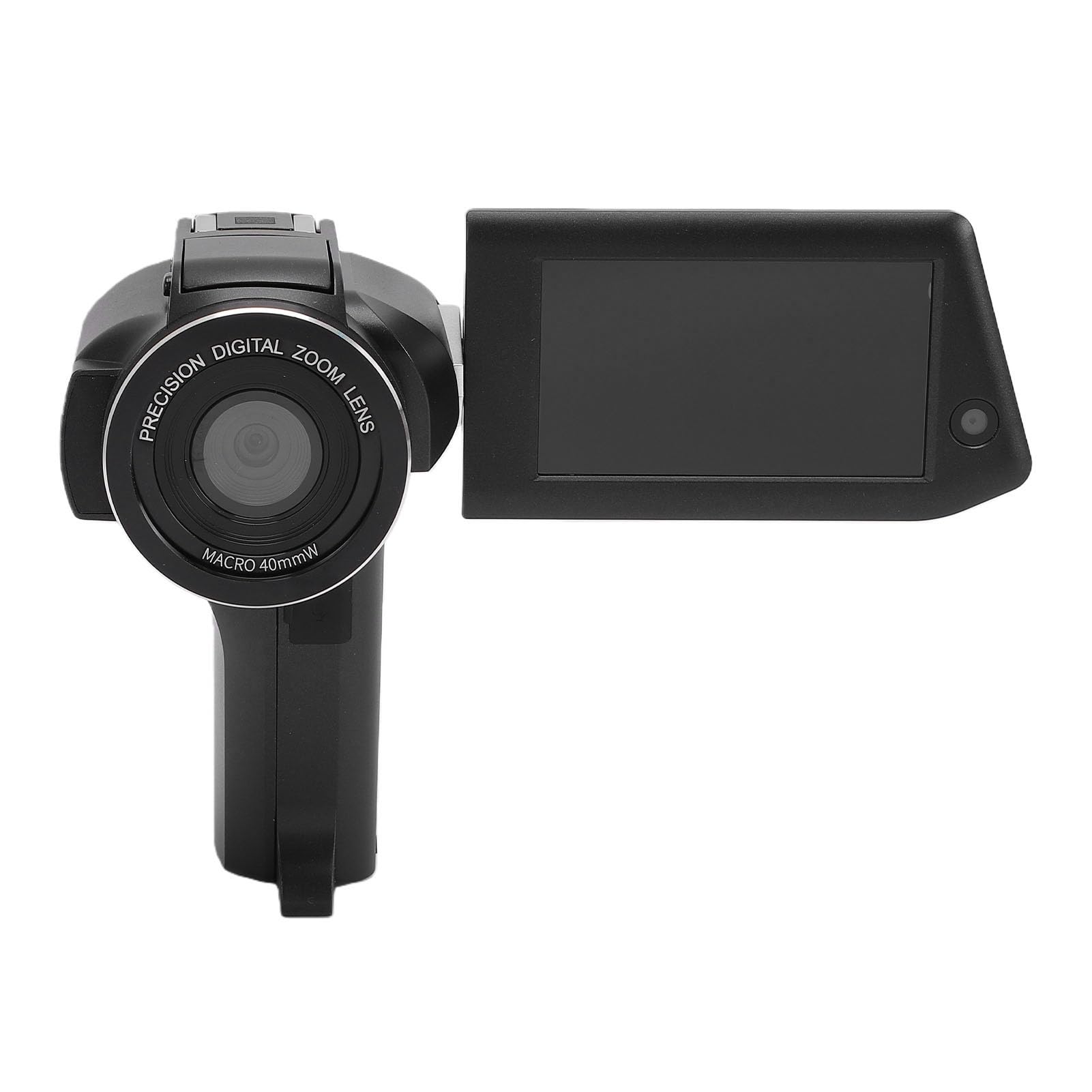 Tangxi Videocamera 8K, Videocamera HD da 75 MP per WiFi con Doppio Obiettivo Zoom Digitale 16X Schermo Ruotabile Controllo Remoto, per i Viaggi dei Vlogger